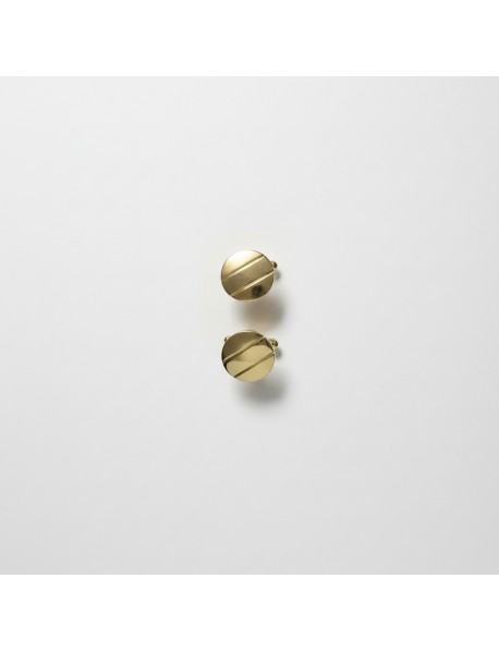 GOLD TONE CUFFLINKS