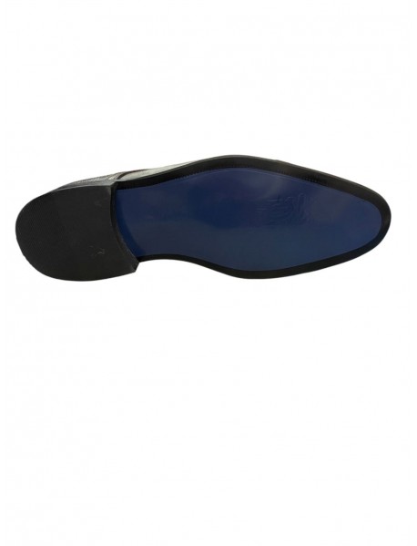 BROWN LEATHER LEATHER TOE CAP