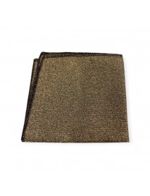 BROWN TEXTURED TIE & POCKET SQUARE