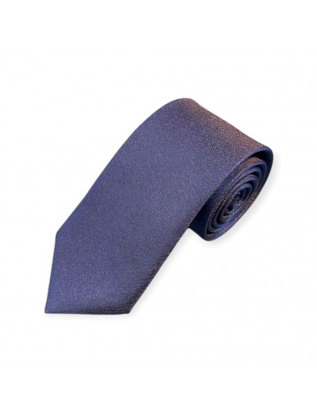 NAVY BLUE TEXTURED TIE & POCKET SQUARE