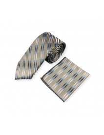 MULTIPLE COLOUR TIE & POCKET SQUARE