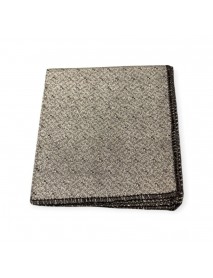 GREY TEXTURED TIE & POCKET SQUARE