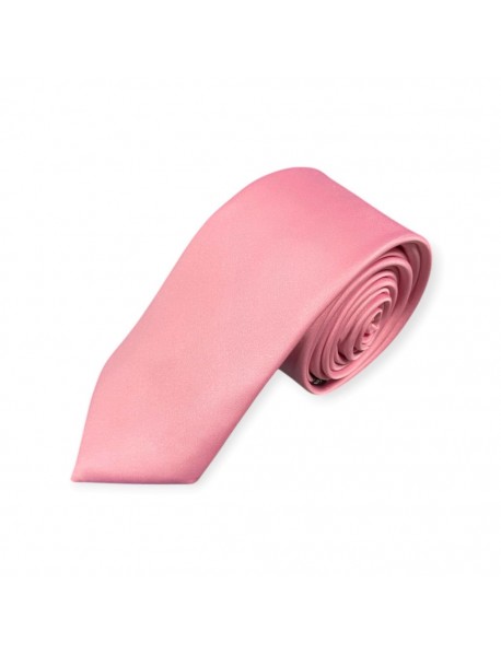 ROSE PINK TIE & POCKET SQUARE
