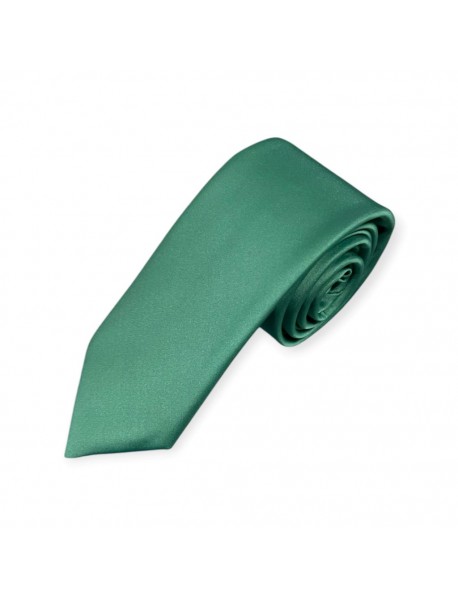 FOREST GREEN TIE & POCKET SQUARE