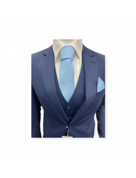 SKY BLUE TIE & POCKET SQUARE