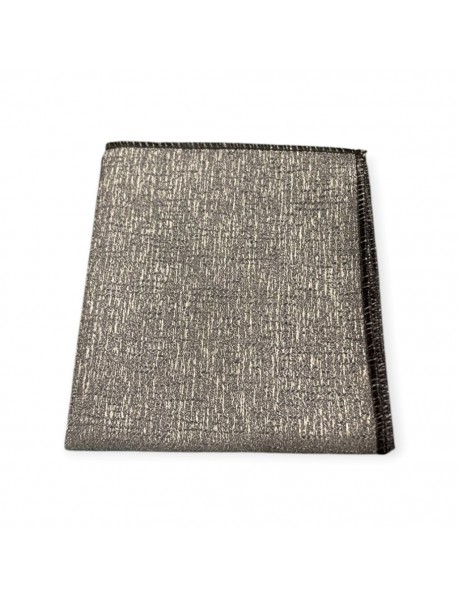 GREY TEXTURED TIE & POCKET SQUARE
