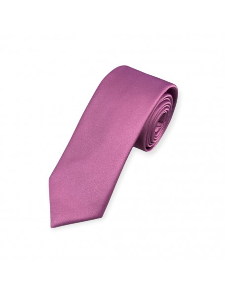 PURPLE TIE & POCKET SQUARE