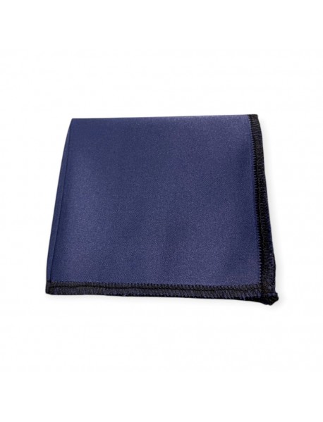 NAVY BLUE TIE & POCKET SQUARE