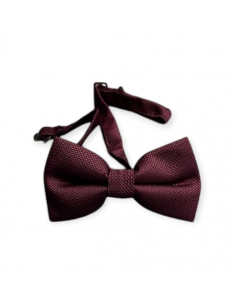 PURPLE TEXTURED BOW TIE
