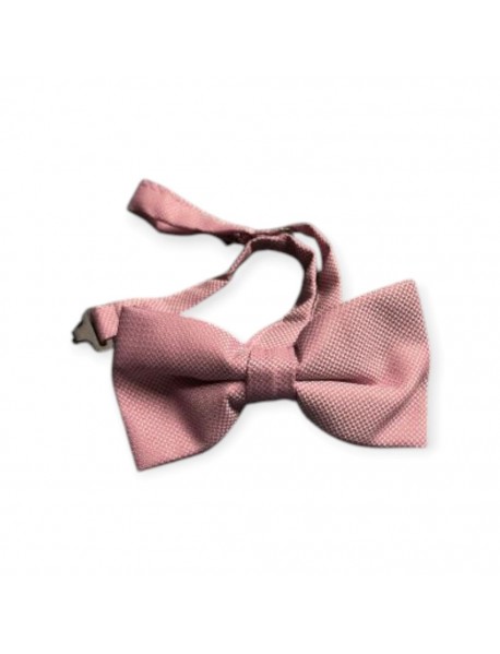 PINK TEXTURED BOW TIE