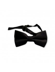 NAVY BLUE TEXTURED BOW TIE