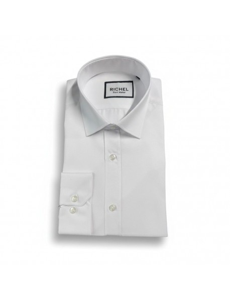 TEXTURED WHITE SHIRT