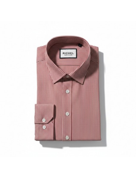 RED & WHITE STRIPED SHIRT