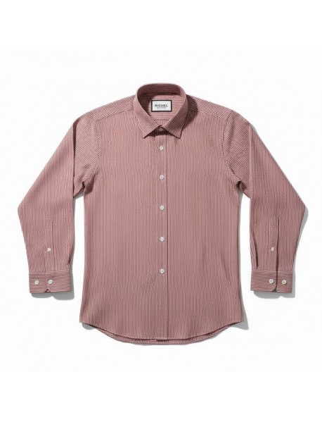 RED & WHITE STRIPED SHIRT