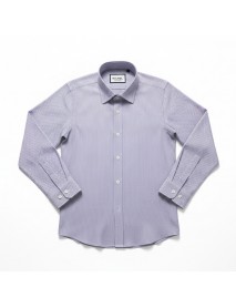 LILAC & WHITE STRIPED SHIRT