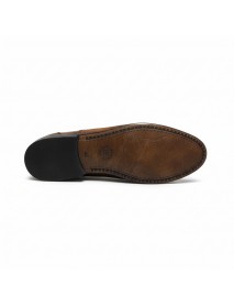 DERBY BROWN TOE CAP SHOES