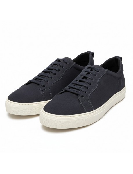 NAVY SMART CASUAL TRAINERS
